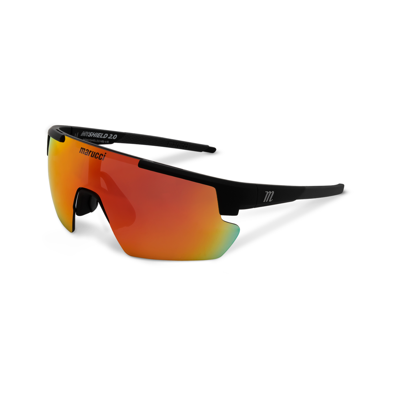 SHIELD 2.0 YOUTH PERFORMANCE SUNGLASSES - MATTE BLACK