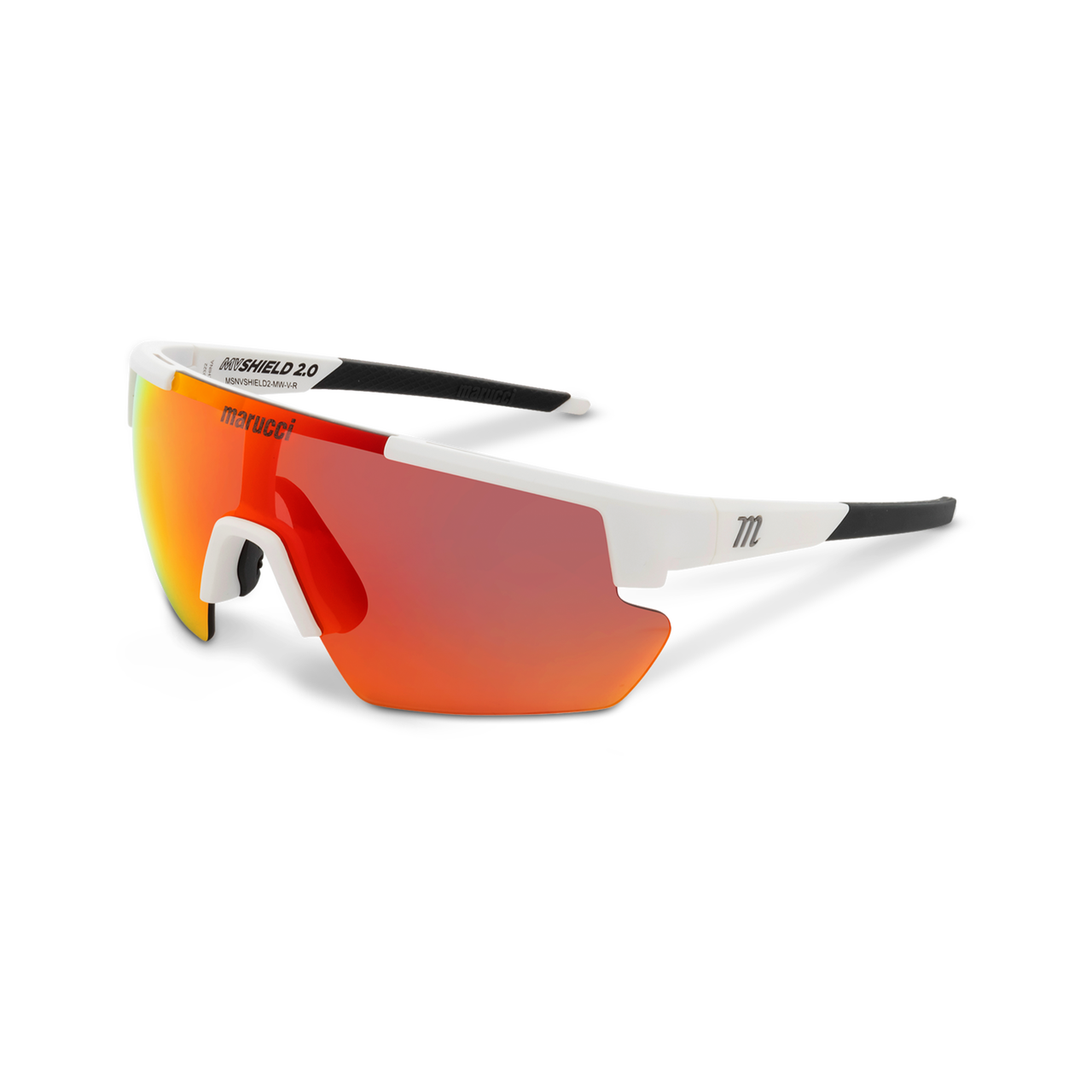 SHIELD 2.0 YOUTH PERFORMANCE SUNGLASSES - MATTE WHITE