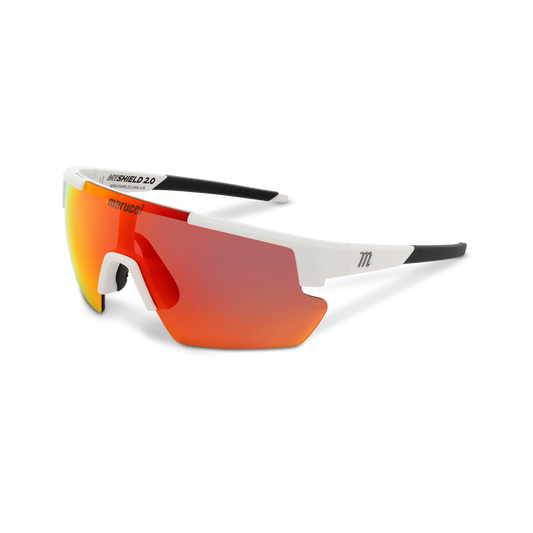 SHIELD 2.0 YOUTH PERFORMANCE SUNGLASSES - MATTE WHITE