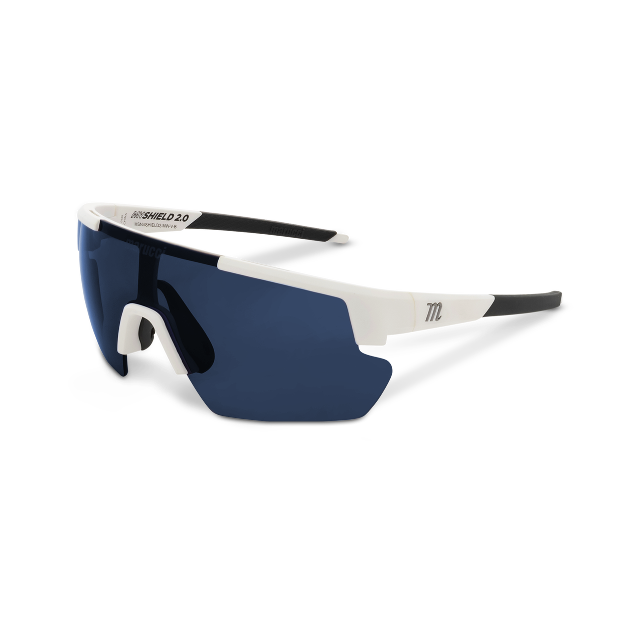 SHIELD 2.0 YOUTH PERFORMANCE SUNGLASSES - MATTE WHITE