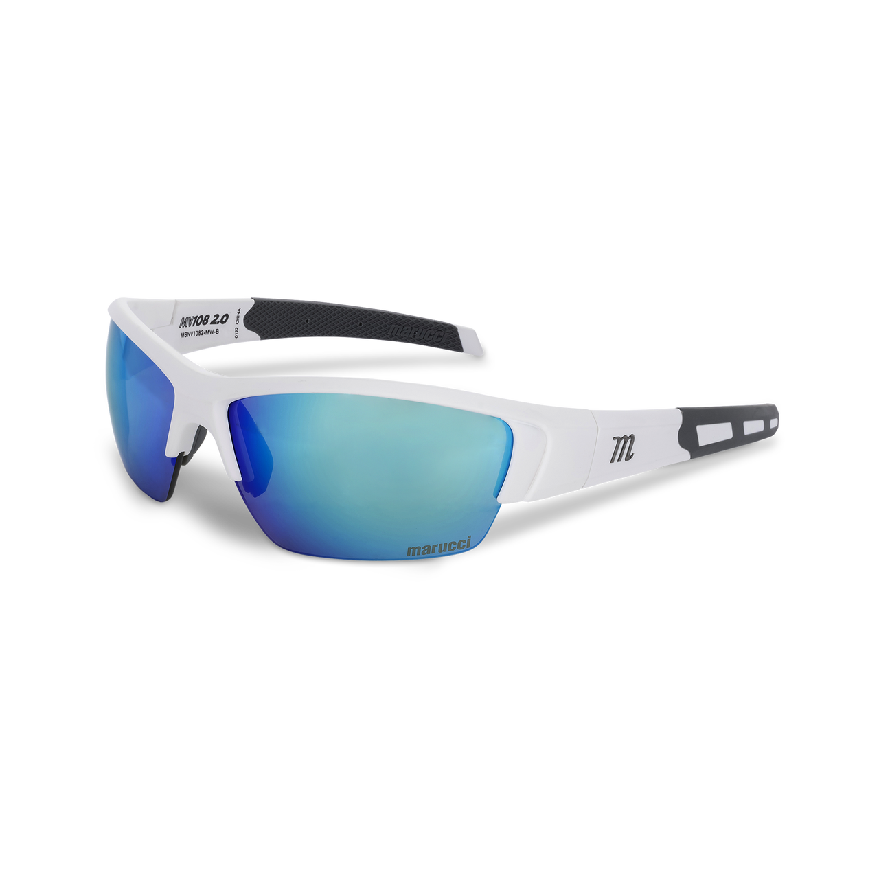 MV108 2.0 PERFORMANCE SUNGLASSES - MATTE WHITE