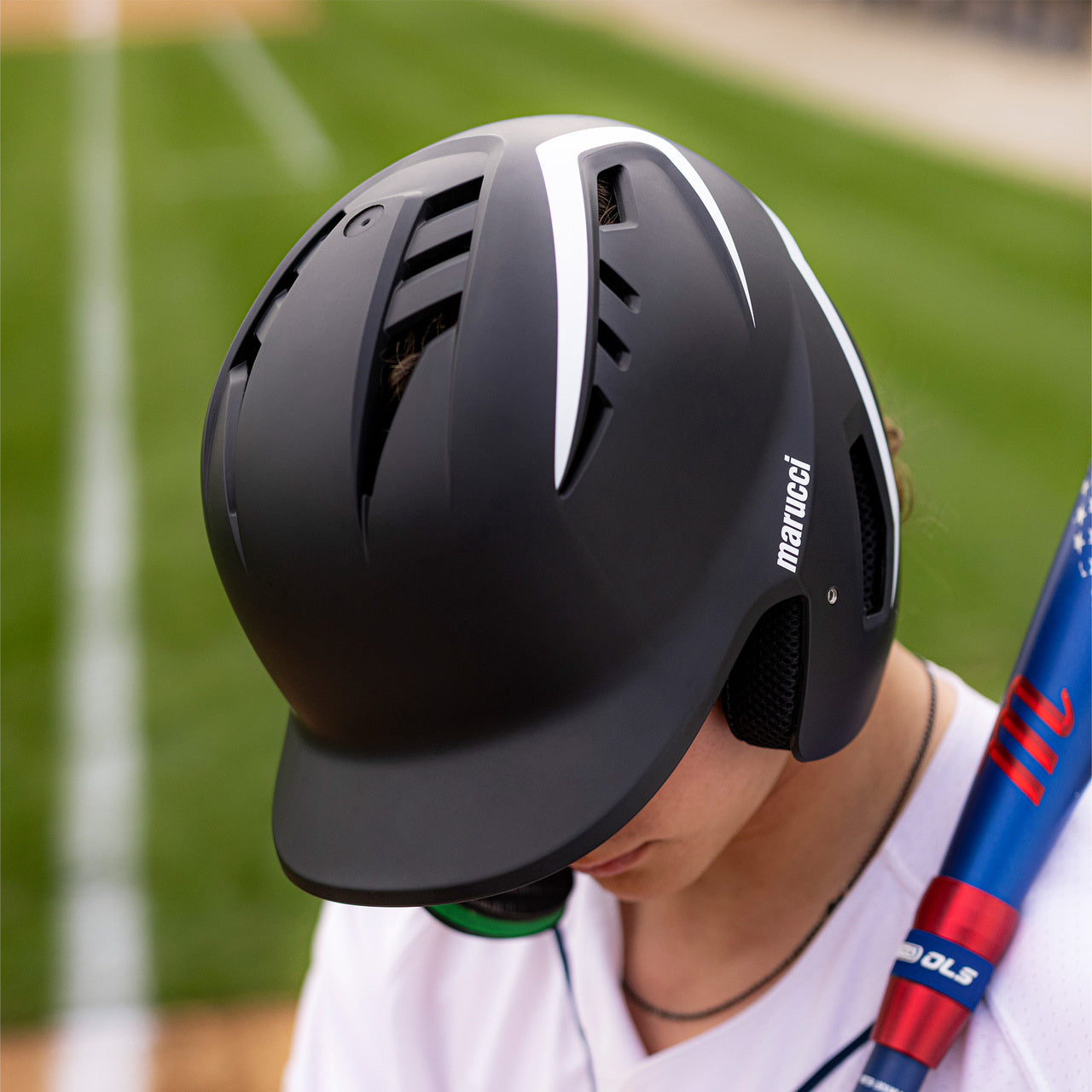 DURAVENT TWO-TONE HELMET WITH JAW GUARD