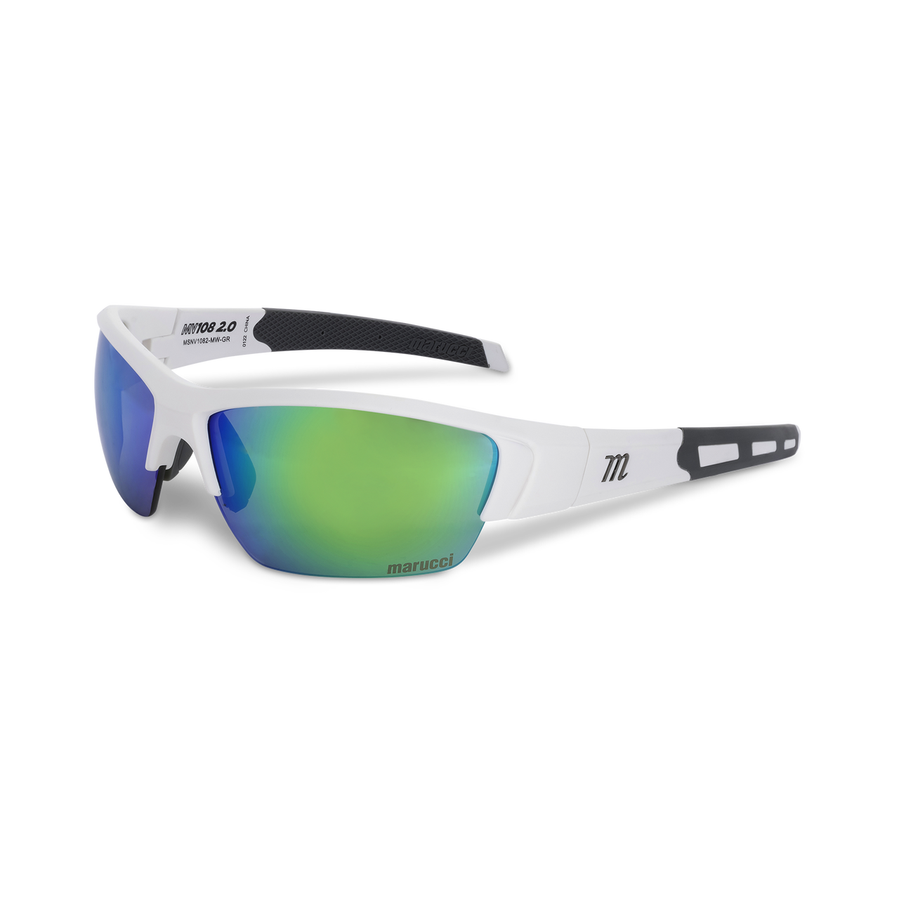MV108 2.0 PERFORMANCE SUNGLASSES - MATTE WHITE