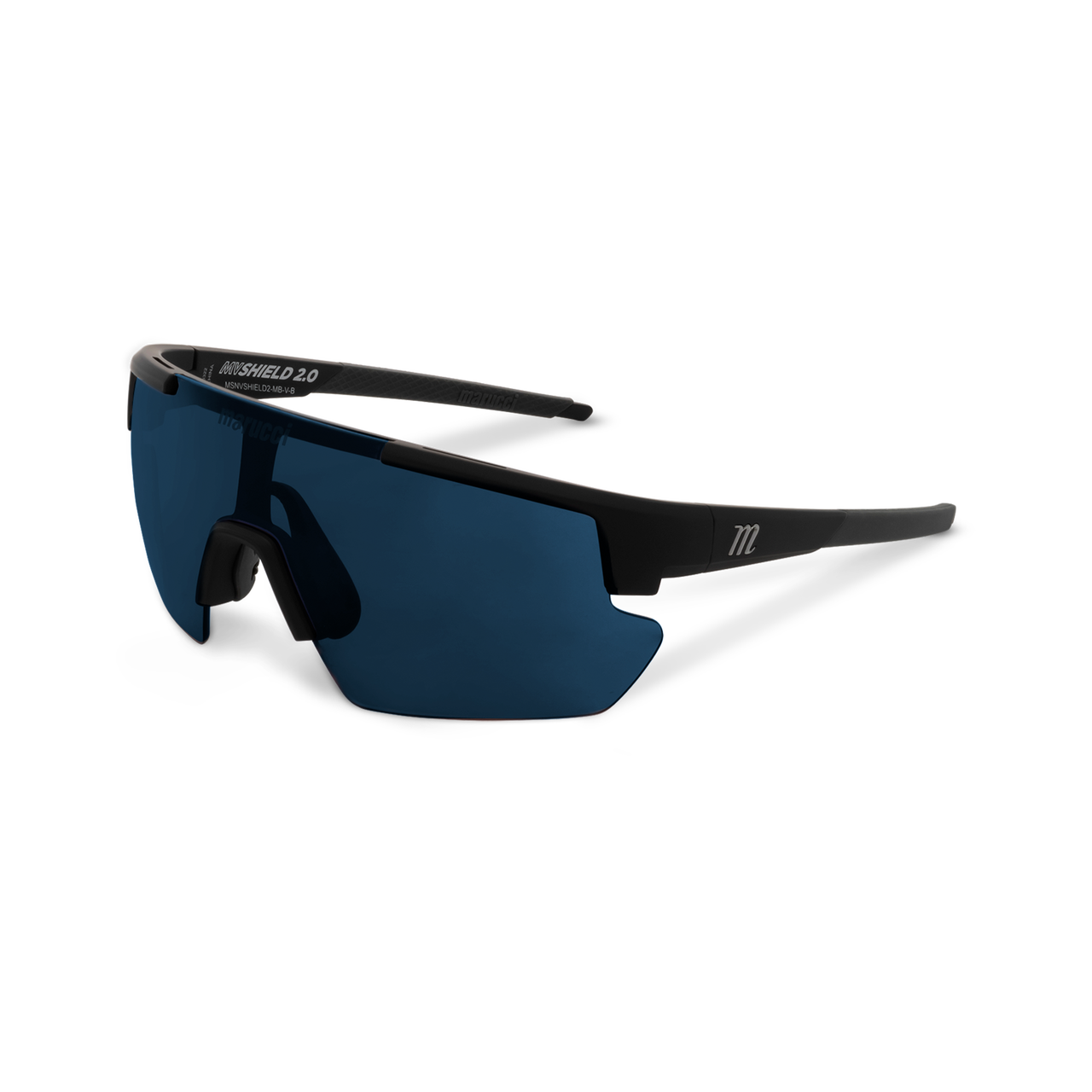 SHIELD 2.0 PERFORMANCE SUNGLASSES - MATTE BLACK