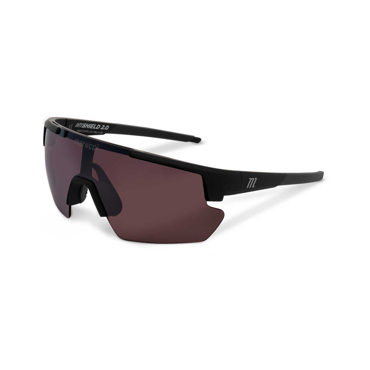 SHIELD 2.0 PERFORMANCE SUNGLASSES - MATTE BLACK