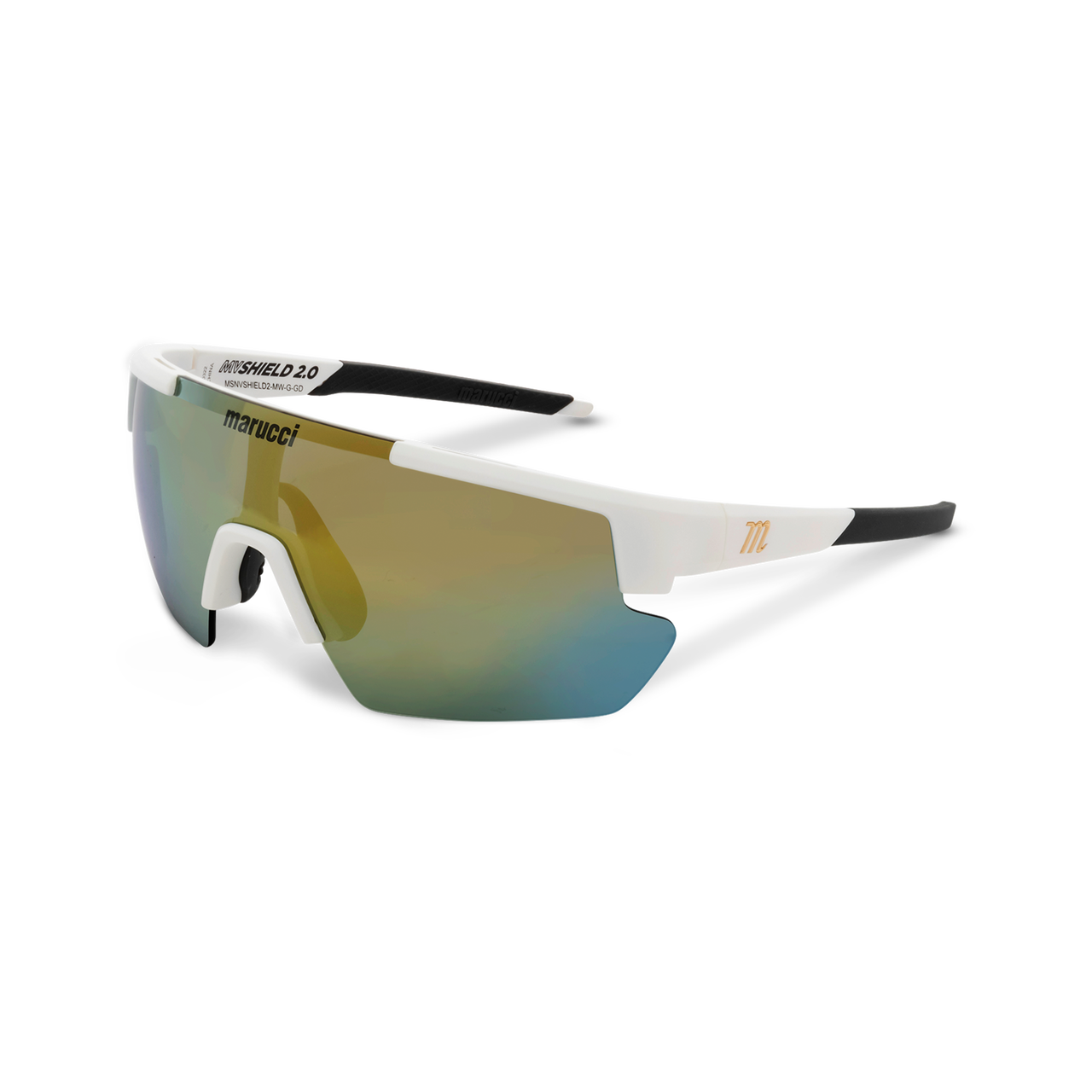 SHIELD 2.0 PERFORMANCE SUNGLASSES - MATTE WHITE